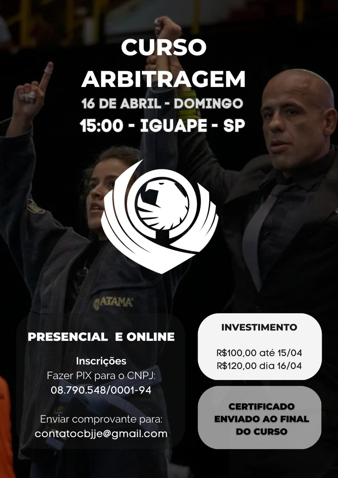 Curso Arbitragem Jiu Jitsu CBJJE