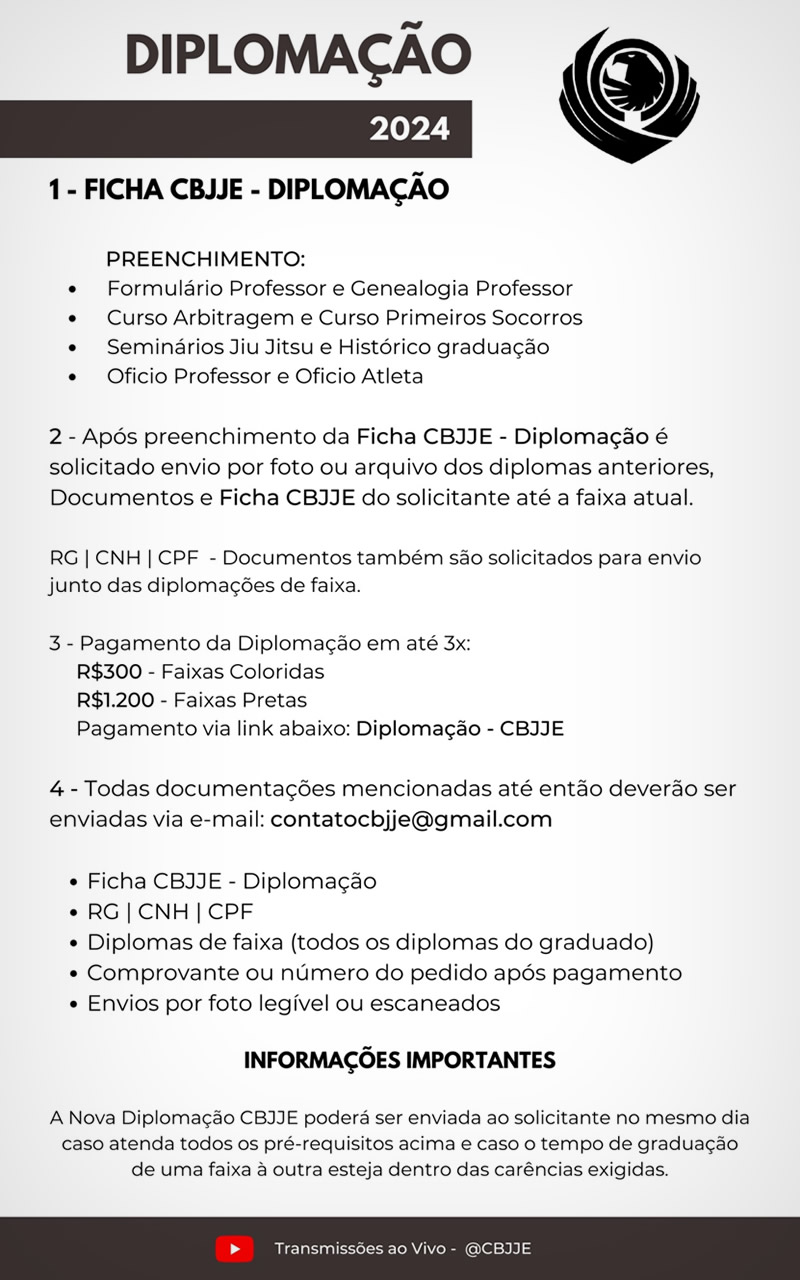 Ficha CBJJE Diplomação